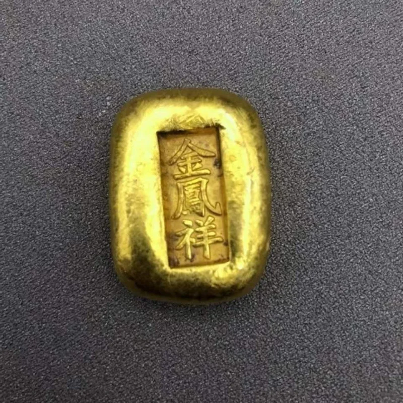 Античная Медная утолщенная Золотая монета Jin Fengxiang золотая полоса коллекция