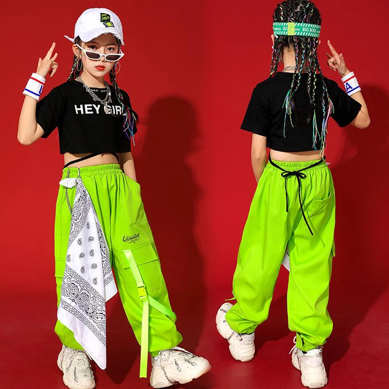 Kids Kpop Outfits Hip Hop Clothing Crop Top Tank T Shirt Streetwear Cargo Pants For Teen Girl Jazz Dance Costume Stage Clothes
Kids Kpop Outfits Hip Hop Clothing Crop Top Tank T Shirt Streetwear Cargo Pants For Teen Girl Jazz Dance Costume Stage Clothes