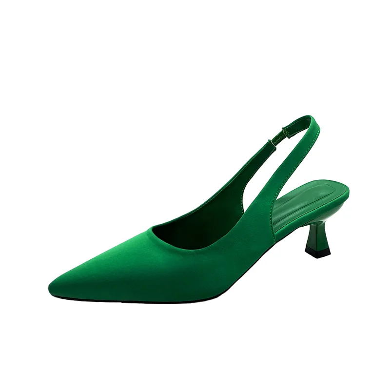 Summer Slingle Shoes for Women 2023 Pionted Toe Stiletto Women's Slingbacks Shoes Sexy Party Dress Office Ladies Heeled Shoes
Summer Slingle Shoes for Women 2023 Pionted Toe Stiletto Women's Slingbacks Shoes Sexy Party Dress Office Ladies Heeled Shoes