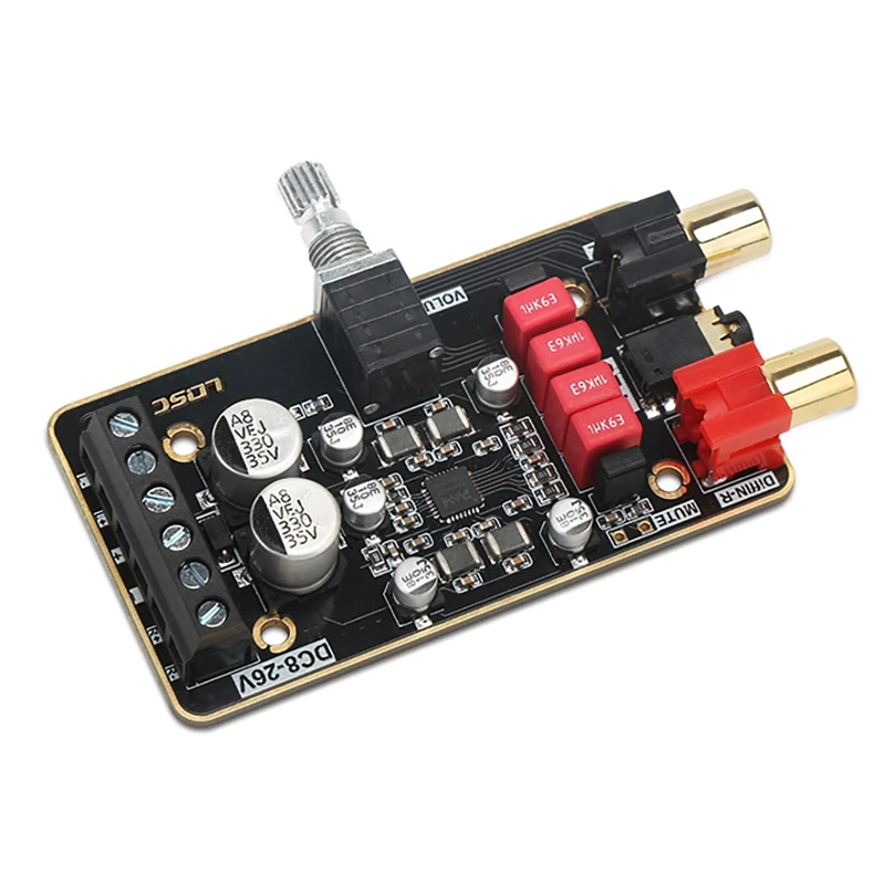 PAM8620 D Digital Power Amplifier Board DIY 15W+15W 12V Stereo Dual-Channel Amplifier Module
PAM8620 D Digital Power Amplifier Board DIY 15W+15W 12V Stereo Dual-Channel Amplifier Module