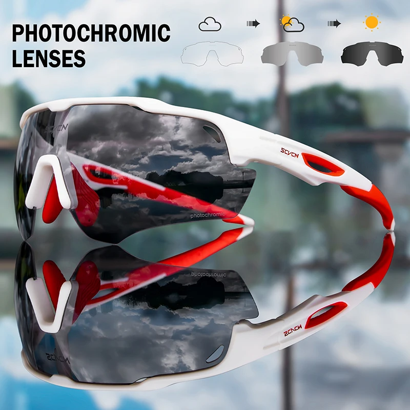 SCVCN Photochromatic Cycling Sunglasses Outdoor Bicycle Eyewear MTB Cycling Glasses Bike Goggles UV400 Dark Sunglasses Eyepieces
SCVCN Photochromatic Cycling Sunglasses Outdoor Bicycle Eyewear MTB Cycling Glasses Bike Goggles UV400 Dark Sunglasses Eyepieces