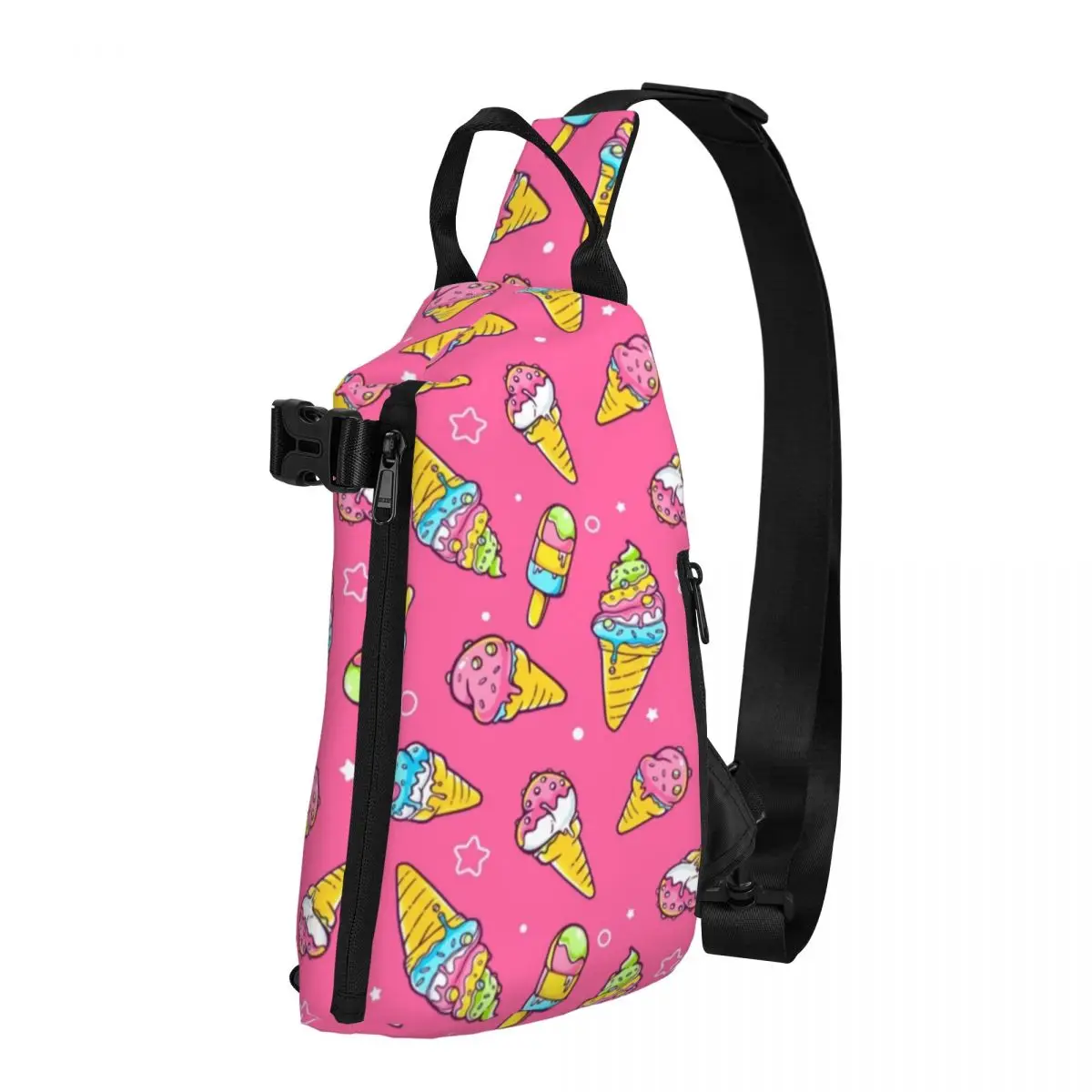 Pink And Yellow Ice Cream Chest Bags Women Kawaii Ice Print Travel Shoulder Bag Fashion Small Bag Business Streetwear Sling Bags
Pink And Yellow Ice Cream Chest Bags Women Kawaii Ice Print Travel Shoulder Bag Fashion Small Bag Business Streetwear Sling Bags