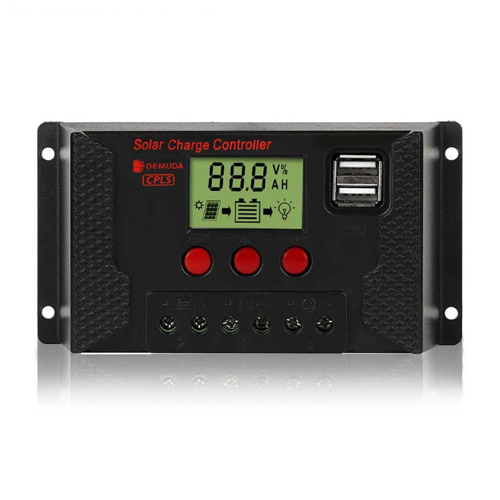 10A 20A 30A 40A 50A 60A USB Output Solar Controller for Lead-acid / Lithium iron / Ternary Lithium PWM Solar Controller
10A 20A 30A 40A 50A 60A USB Output Solar Controller for Lead-acid / Lithium iron / Ternary Lithium PWM Solar Controller