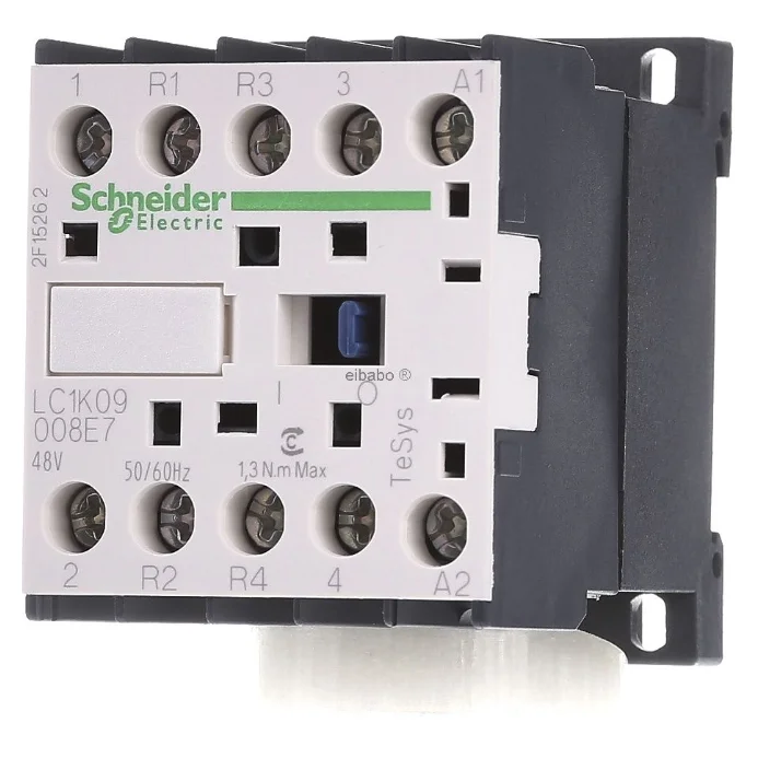 LC1K09008E7 LC7K09008E7 TeSys K контактор-4P (2 NO + 2 NC) - AC-1 = 440 В 20 A - 48 В AC катушка
LC1K09008E7 LC7K09008E7 TeSys K контактор-4P (2 NO + 2 NC) - AC-1 = 440 В 20 A - 48 В AC катушка