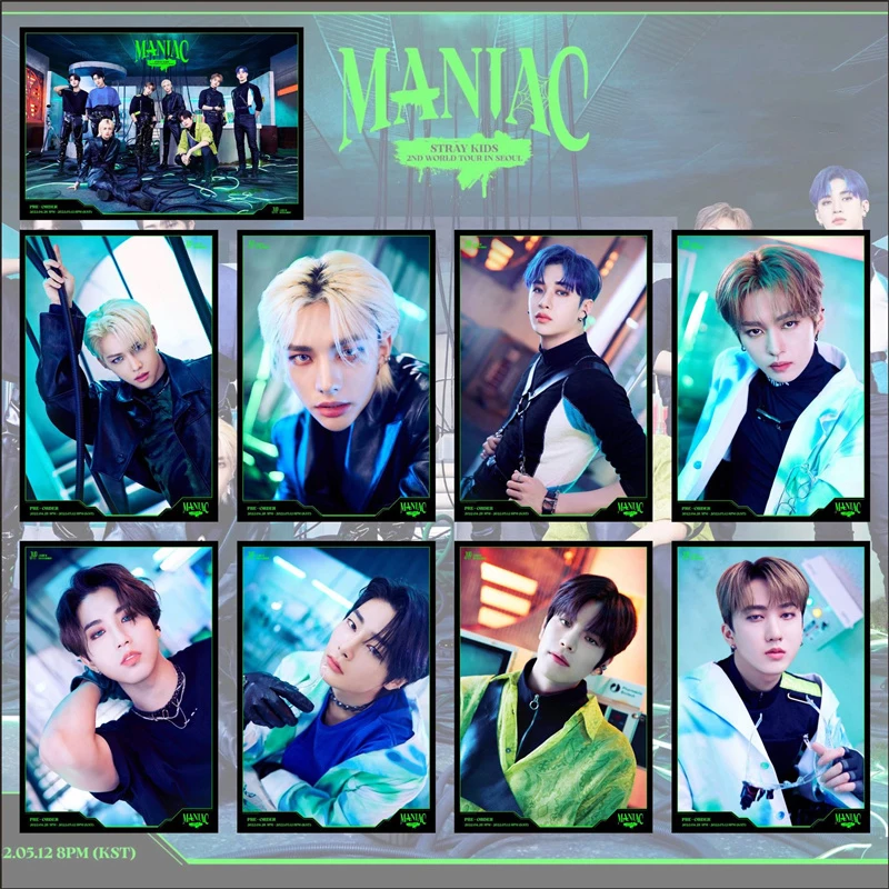 1Pcs/Set Kpop Wholesale Stray Kids New Album MANIAC HD Photo Art Picture Room Home Decor Wall Sticker Wall Decor Fans Collection
1Pcs/Set Kpop Wholesale Stray Kids New Album MANIAC HD Photo Art Picture Room Home Decor Wall Sticker Wall Decor Fans Collection