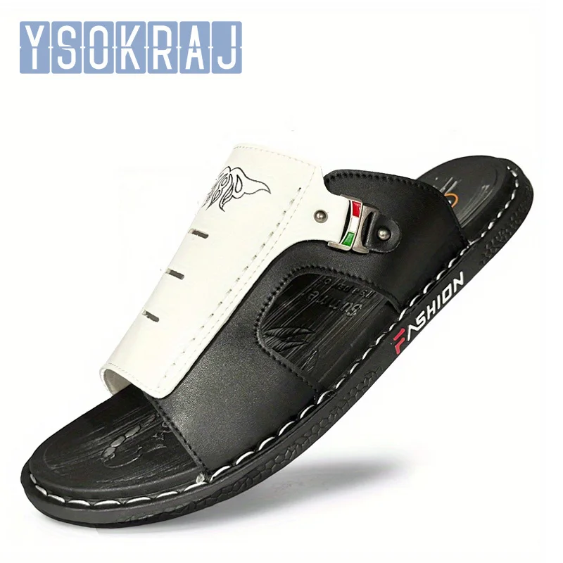 YSOKRAJ 2023 Summer Leather Shoes for Men Summer Classic Slides Male Sandals Beach Outsides Shoes Hombre Sandals Outside Shoes
YSOKRAJ 2023 Summer Leather Shoes for Men Summer Classic Slides Male Sandals Beach Outsides Shoes Hombre Sandals Outside Shoes