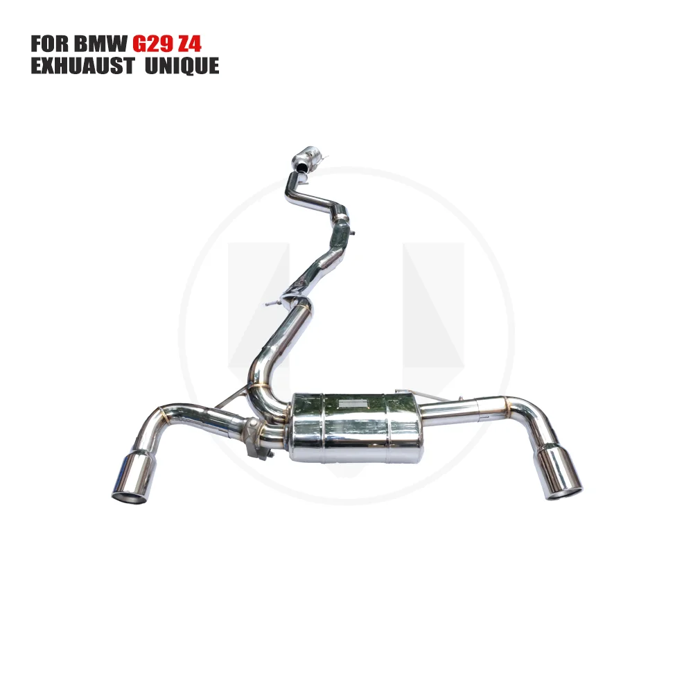

UNIQUE Stainless Steel Exhaust System Performance Catback for BMW G29 Z4 2.0T 30.T 2019 Catless Downpipe With Heat Shield