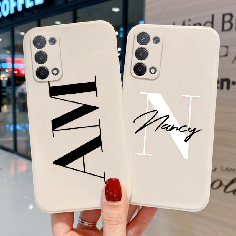 Custom Capital Letters Name Case For OPPO Reno 5 Lite A37 A83 A52 A72 A92 A94 A16 A54S A74 A53 A53S A15S A9 A5 2020 A7 A5S Cover
Custom Capital Letters Name Case For OPPO Reno 5 Lite A37 A83 A52 A72 A92 A94 A16 A54S A74 A53 A53S A15S A9 A5 2020 A7 A5S Cover