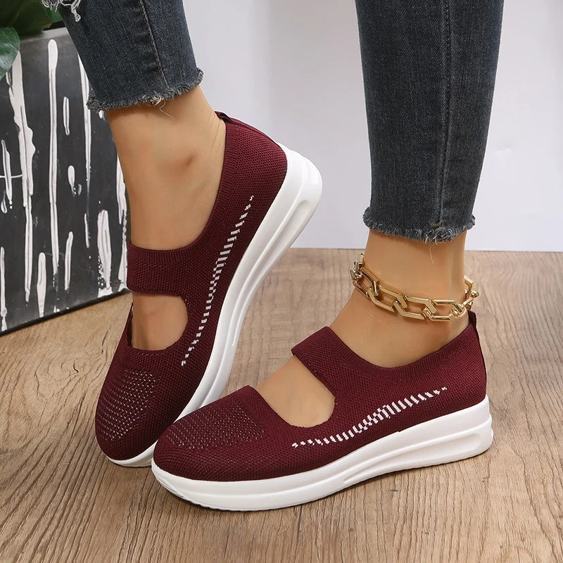 Large Size Women's Flats Solid Color Shallow Mouth Mesh Breathable Lightweight Loafers Comfortable Mother Shoes Zapatos Mujer
Large Size Women's Flats Solid Color Shallow Mouth Mesh Breathable Lightweight Loafers Comfortable Mother Shoes Zapatos Mujer