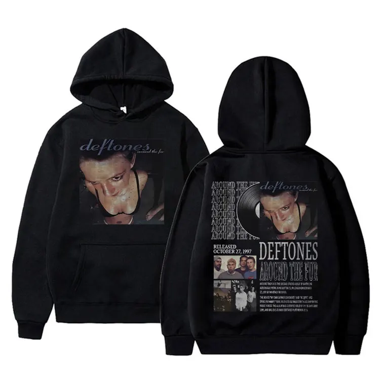 Limited Deftones Around The Fur Double Sided Print Hoodie Men's Rock Band Sweatshirt Men Women Fashion Casual Oversized Hoodies
Limited Deftones Around The Fur Double Sided Print Hoodie Men's Rock Band Sweatshirt Men Women Fashion Casual Oversized Hoodies