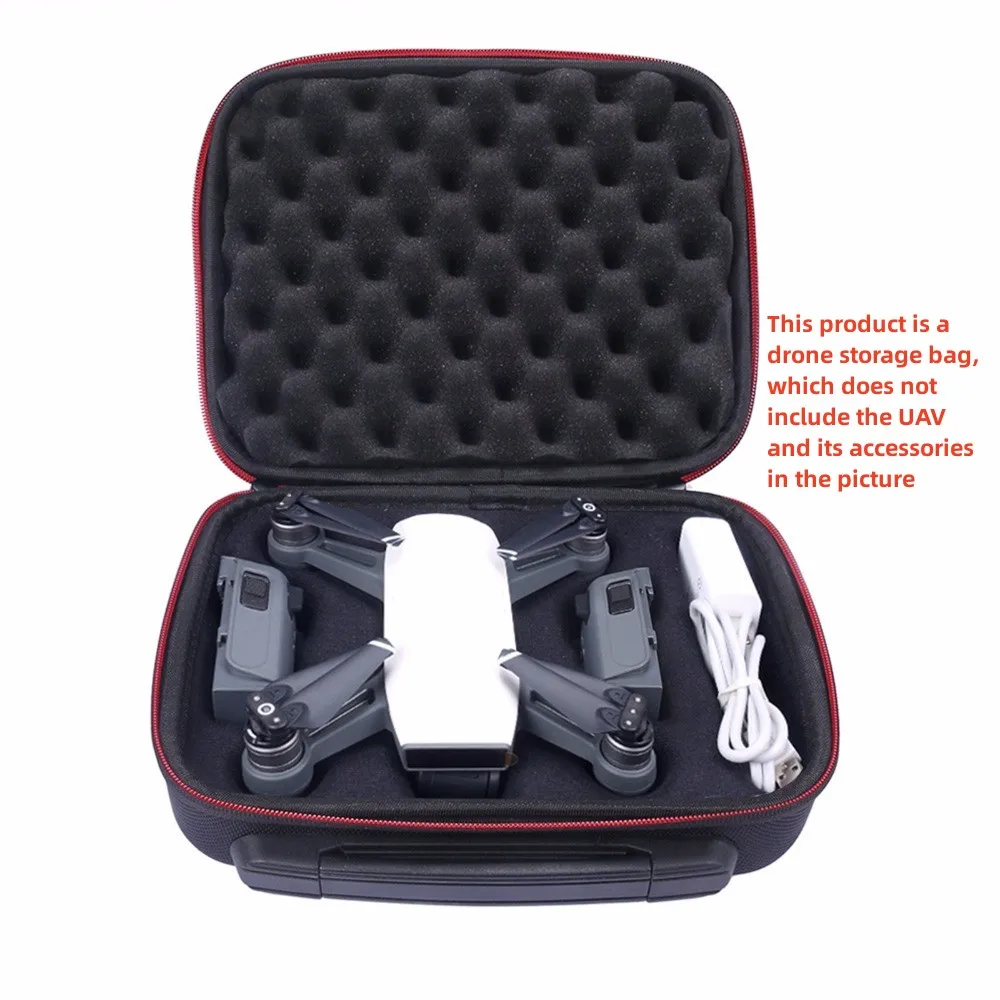 EVA Hard Case Storage Bag for DJI Spark Drone & Accessories Protective Carry Case Waterproof Cover Portable Handbag
EVA Hard Case Storage Bag for DJI Spark Drone & Accessories Protective Carry Case Waterproof Cover Portable Handbag