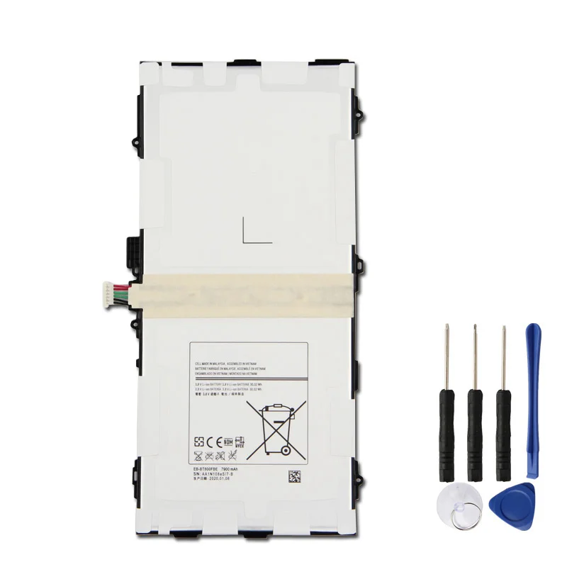 

Replacement Tablet Battery EB-BT800FBC For Samsung GALAXY Tab S 10.5 SM-T805c T800 T801 T805 T807 EB-BT800FBU Rechargeable