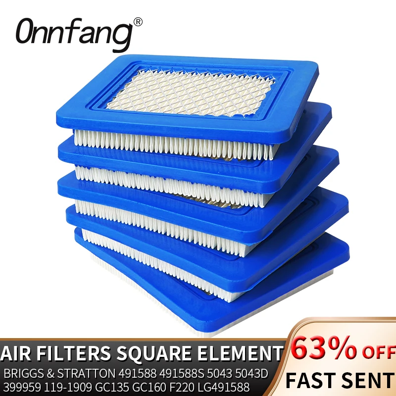 Onnfang 1 шт. ВОЗДУШНЫЕ ФИЛЬТРЫ ДЛЯ Briggs Stratton 491588 Toro 20332 Craftsman 3364 газонокосилка O20 20 квадратный фильтрующий элемент
Onnfang 1 шт. ВОЗДУШНЫЕ ФИЛЬТРЫ ДЛЯ Briggs Stratton 491588 Toro 20332 Craftsman 3364 газонокосилка O20 20 квадратный фильтрующий элемент