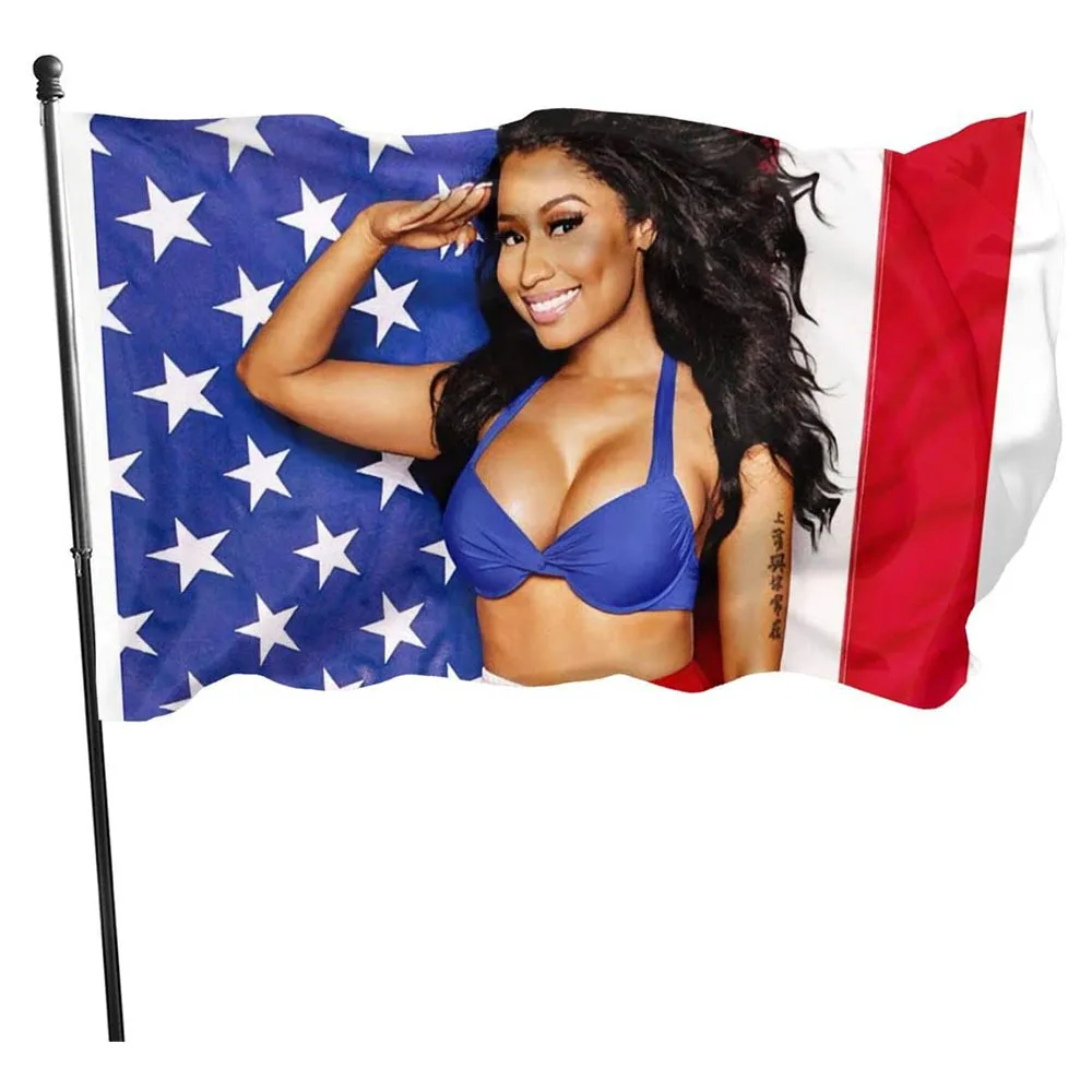 90x150cm Nicki Minaj Flag Rap Sexy USA Music Singer Star Polyester Printed Art Flags and Banners
90x150cm Nicki Minaj Flag Rap Sexy USA Music Singer Star Polyester Printed Art Flags and Banners