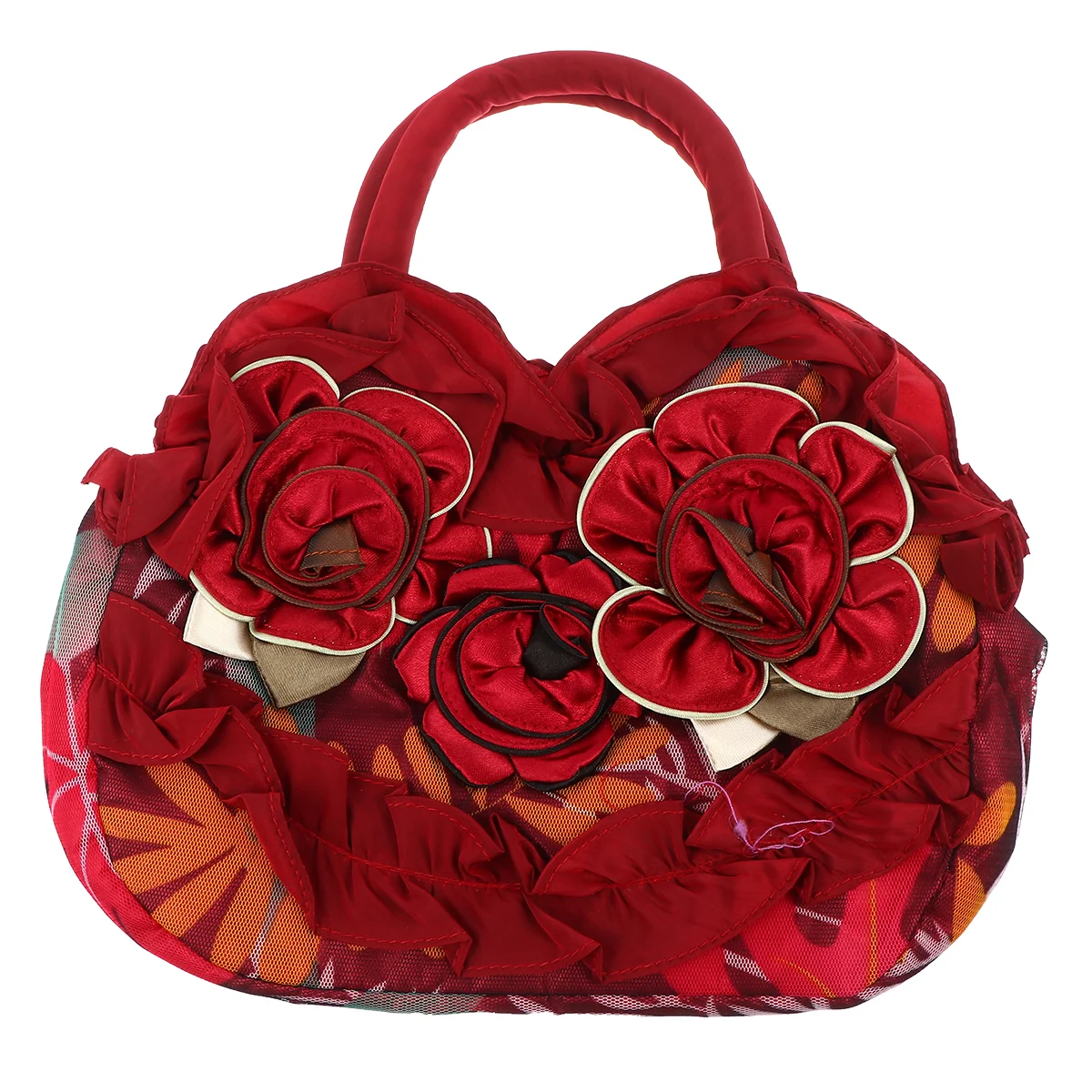 Women's Handbag Mother Casual Tote Shopping Wallet Purse Key Flower Silk Surface Girl
Women's Handbag Mother Casual Tote Shopping Wallet Purse Key Flower Silk Surface Girl