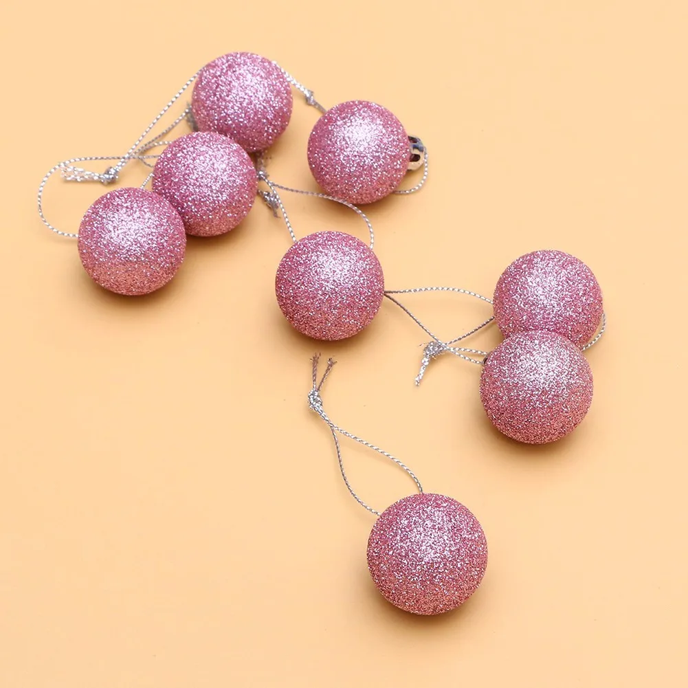24 Pcs Christmas Pink Ball Ornaments Christmas Tree Hanging Pendant Decorations For Holiday Wedding Party Decoration Ball
24 Pcs Christmas Pink Ball Ornaments Christmas Tree Hanging Pendant Decorations For Holiday Wedding Party Decoration Ball