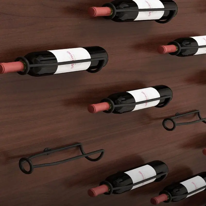 1Pc Wall Mounted Bar Wine Rack Holder Accessories Wine Cellar Beer Champagne Storage Display Iron Metal Decoration Shelf Stand
1Pc Wall Mounted Bar Wine Rack Holder Accessories Wine Cellar Beer Champagne Storage Display Iron Metal Decoration Shelf Stand