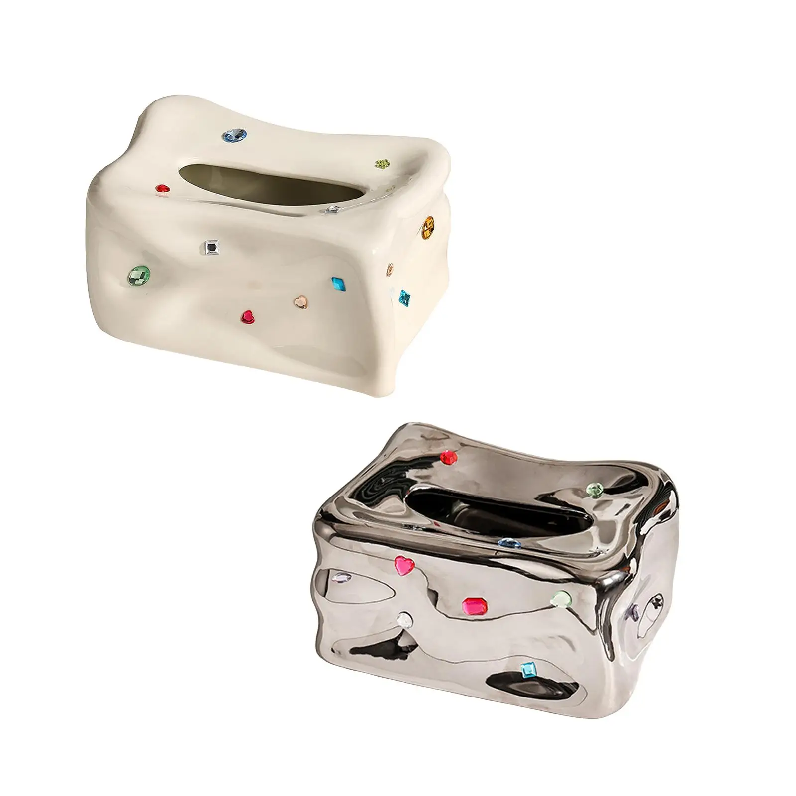 Bathroom Toilet Paper Holder Facial Tissue Dispenser Box Tissue Box Holder for Washroom Restaurant Living Room Office Restroom
Bathroom Toilet Paper Holder Facial Tissue Dispenser Box Tissue Box Holder for Washroom Restaurant Living Room Office Restroom