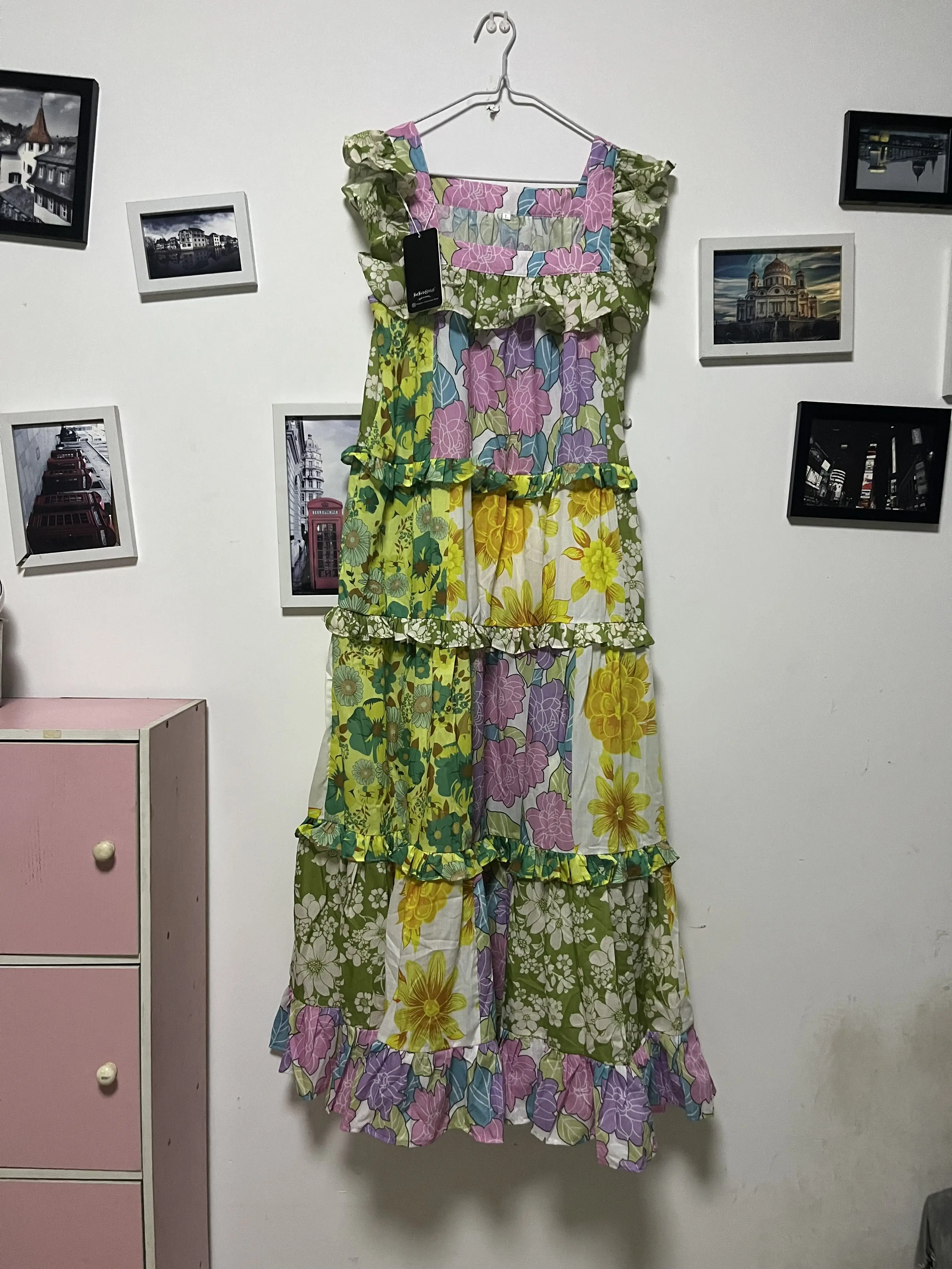 2023 New Fashion Print Women Dress Real Photo
2023 New Fashion Print Women Dress Real Photo