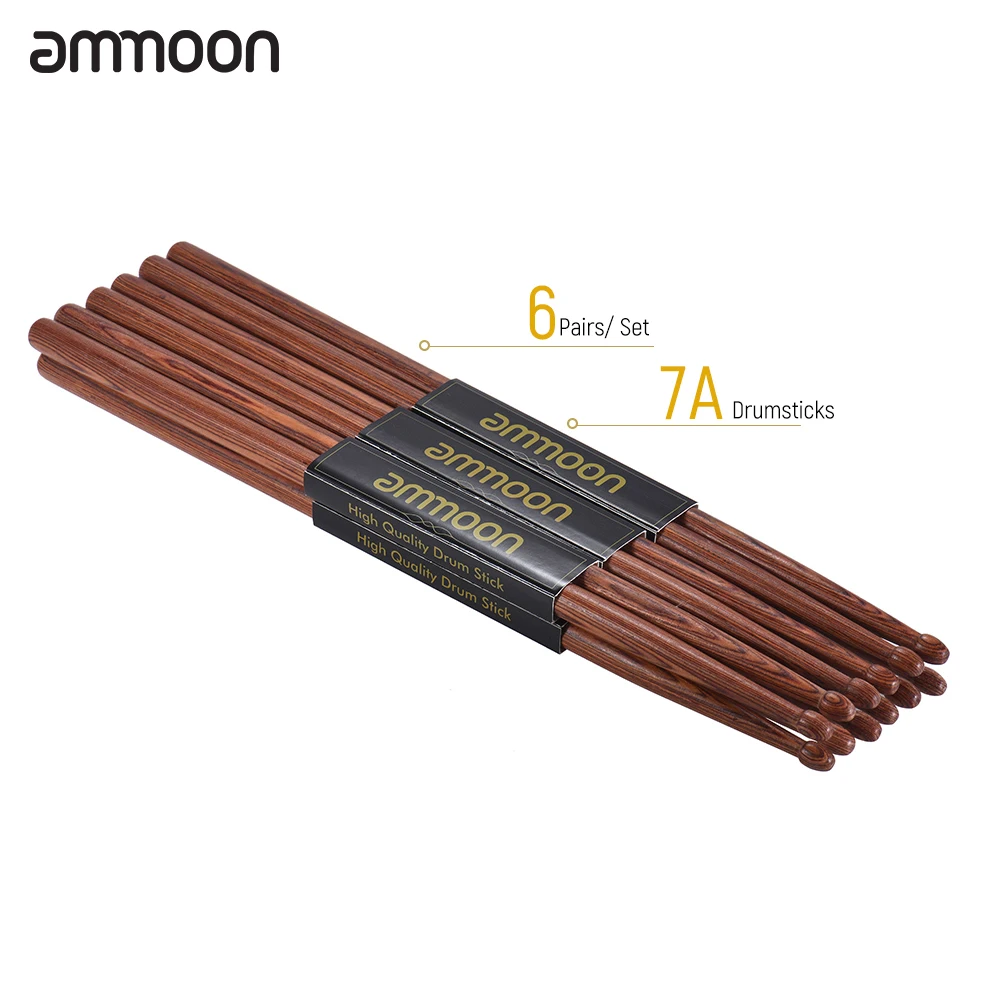 Новинка, 3 пары/комплект, деревянные барабанные палочки ammoon стандарта 5А, набор барабанных палочек из красного дерева, аксессуары для перкус...
Новинка, 3 пары/комплект, деревянные барабанные палочки ammoon стандарта 5А, набор барабанных палочек из красного дерева, аксессуары для перкус...