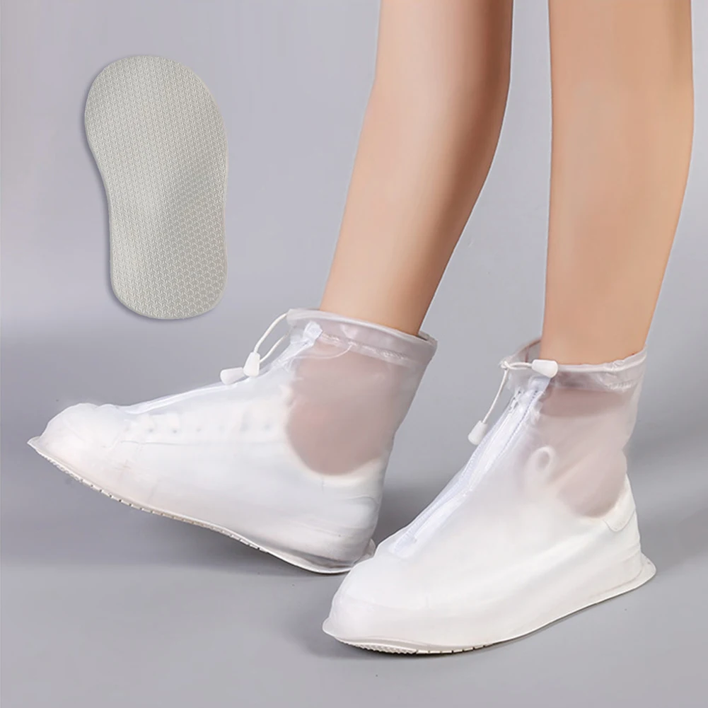 2pcs Outdoor Rainy Days Waterproof Non-slip Silicone Shoes Cover Unisex Wear-resistant Elastic Rain Shoes Boots Protector 
2pcs Outdoor Rainy Days Waterproof Non-slip Silicone Shoes Cover Unisex Wear-resistant Elastic Rain Shoes Boots Protector