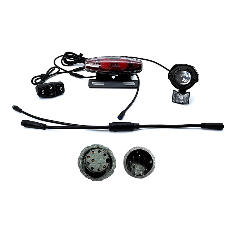 24V 36V 48V 60V Ebike Electric Bicycle Lights Set Universal Bicycle Lights Set For BAFANG KUNTENG JULET Steering Brake Light
24V 36V 48V 60V Ebike Electric Bicycle Lights Set Universal Bicycle Lights Set For BAFANG KUNTENG JULET Steering Brake Light