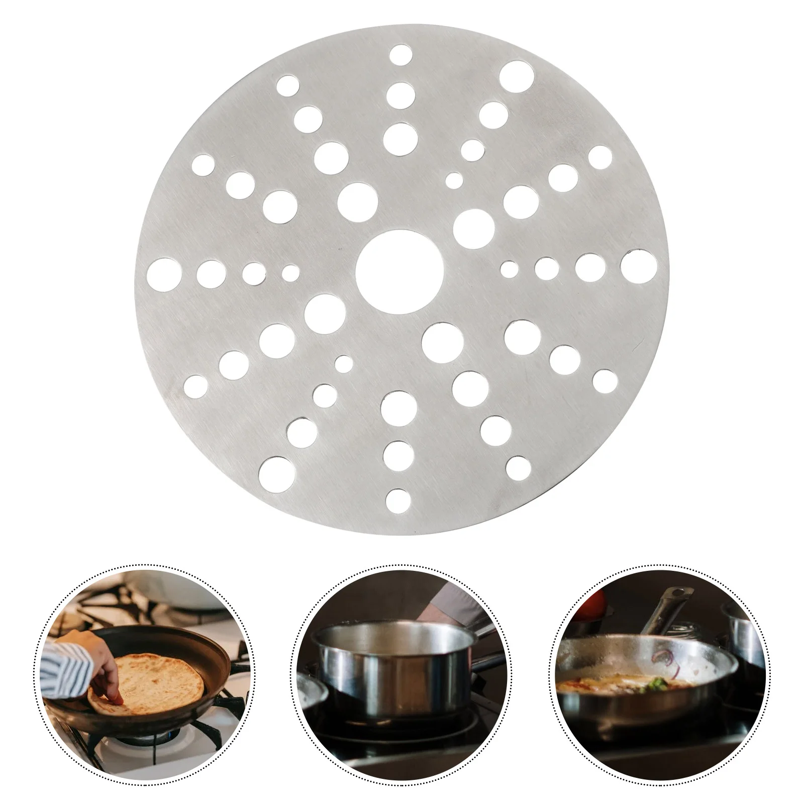 Heat Diffuser Induction Plate Steel Kitchen Adapter Cooker Plates Stove Gas Cooktop Flame Sheet Burner Electric Steamer Rack
Heat Diffuser Induction Plate Steel Kitchen Adapter Cooker Plates Stove Gas Cooktop Flame Sheet Burner Electric Steamer Rack