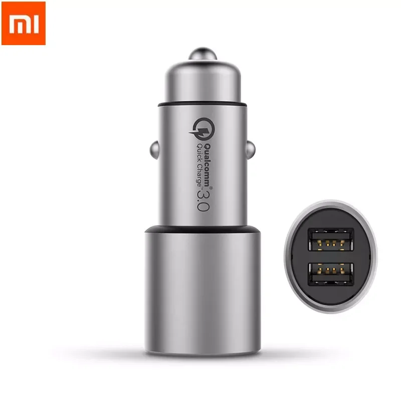 Original Xiaomi MI Car Charger QC 3.0 5V 3A Dual USB 9V 2A 12V 1.5A for iPhone 13 Samsung Android one Fast Charging
Original Xiaomi MI Car Charger QC 3.0 5V 3A Dual USB 9V 2A 12V 1.5A for iPhone 13 Samsung Android one Fast Charging