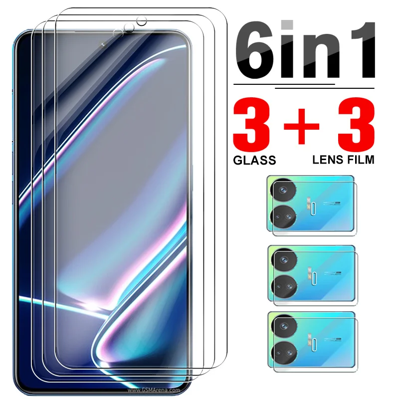 

6in1 Tempered Glass For Realme GT Neo5 SE Neo 5SE 5G Screen Protectors RealmeGT Neo5SE Camera Lens Protective Glass Film 6.7inch