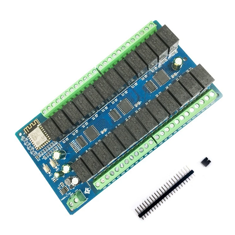 DC Power Supply ESP8266 WIFI 24 Channel 12V Relay Module ESP-12F Development Board ESP-12F Wifi Module
DC Power Supply ESP8266 WIFI 24 Channel 12V Relay Module ESP-12F Development Board ESP-12F Wifi Module