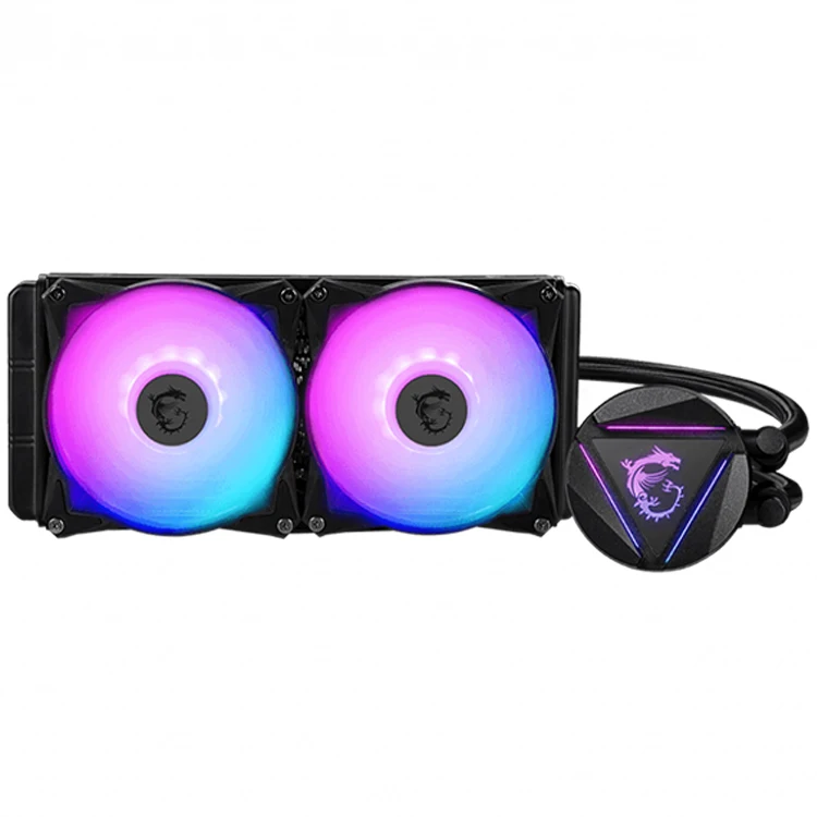 MSI M.AG CORELIQUID 240R V2 CPU LIQUID COOLERS 240mm ARGB Glare Fan EDITION With Crystal Cold Head Supports Intel and AMD CPUs
MSI M.AG CORELIQUID 240R V2 CPU LIQUID COOLERS 240mm ARGB Glare Fan EDITION With Crystal Cold Head Supports Intel and AMD CPUs