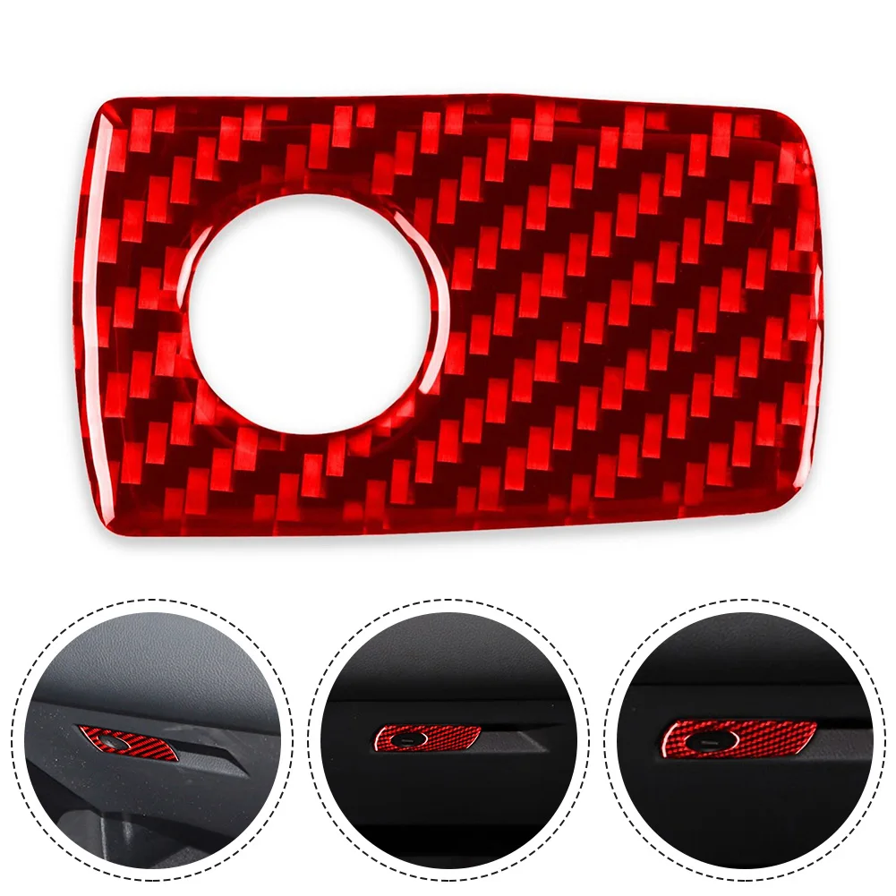 For GR Supra A90 2020-22 Red Carbon Fiber Copilot Glove Box Handle Switch Cover Interior Accessories Interior Mouldings
For GR Supra A90 2020-22 Red Carbon Fiber Copilot Glove Box Handle Switch Cover Interior Accessories Interior Mouldings