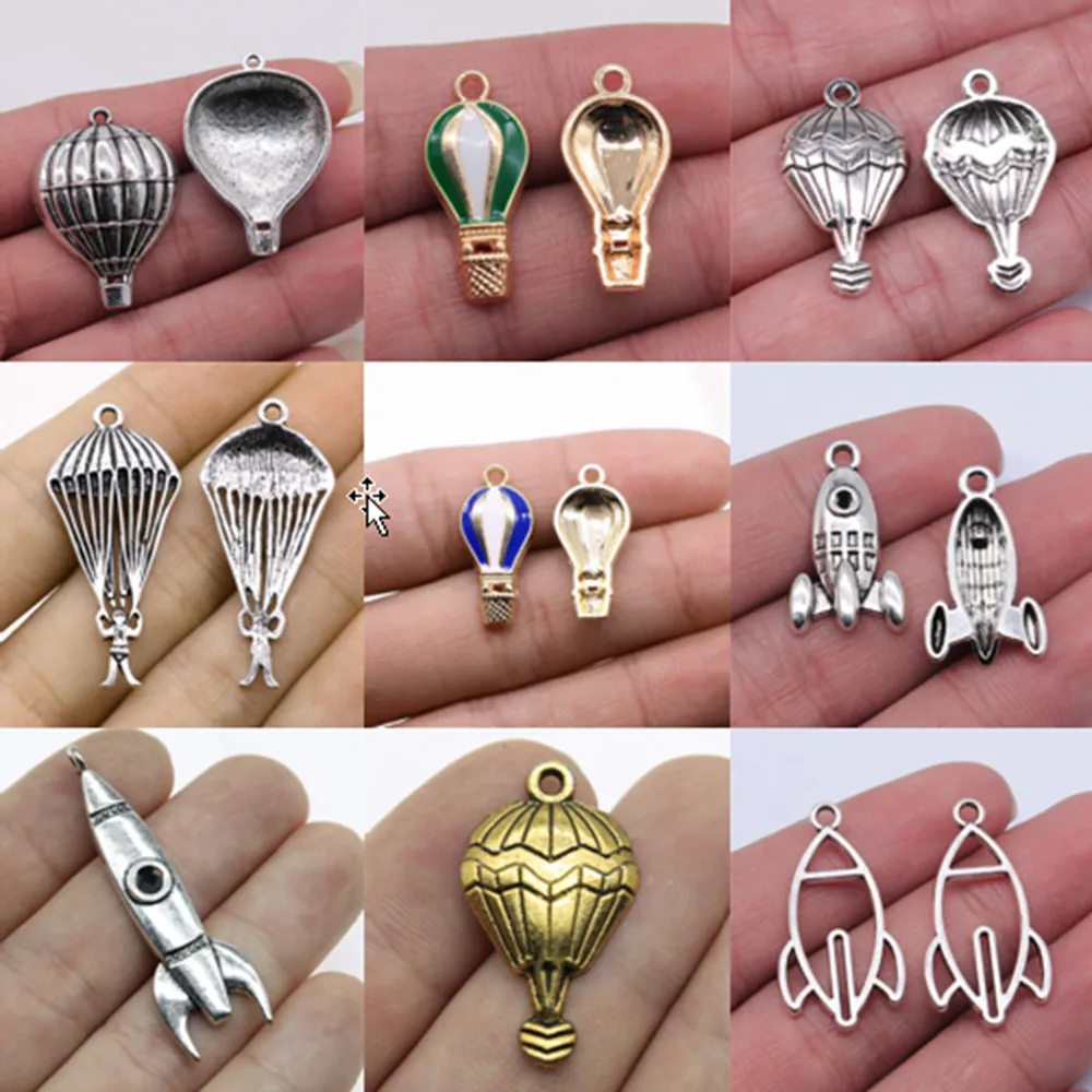 Bulk Charms For Jewelry Making Kit Pendant Diy Jewelry Accessories Hot Air Balloon Charms
Bulk Charms For Jewelry Making Kit Pendant Diy Jewelry Accessories Hot Air Balloon Charms