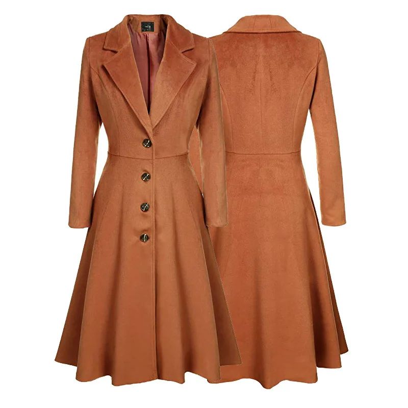 2022 Autumn Winter New Women's Woolen Coat Long Sleeve Fashion Casual Windbreaker Woolen Coat Women
2022 Autumn Winter New Women's Woolen Coat Long Sleeve Fashion Casual Windbreaker Woolen Coat Women