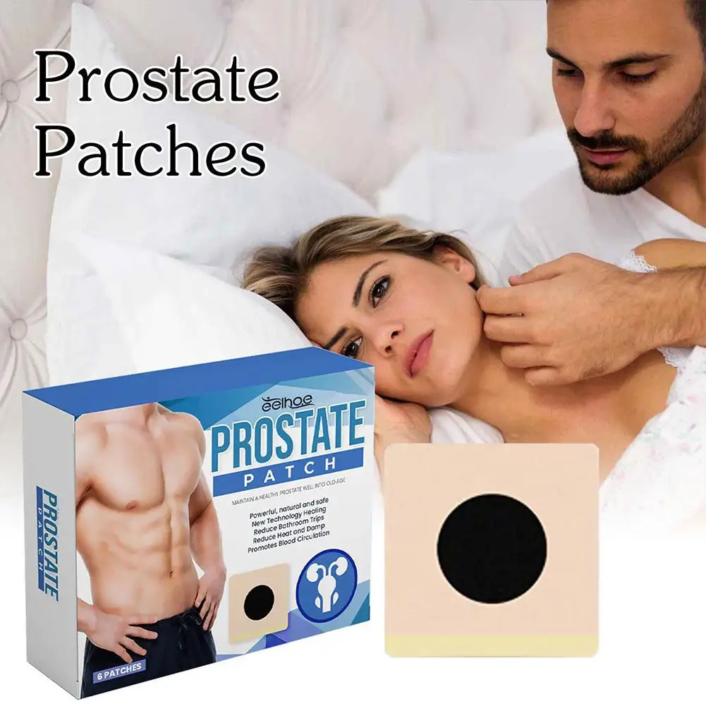 

6pcs/box Prostatitis Prostate Treatment Patches Man Prostatic Navel Plaster Strengthen Kidney Herbs Patch For Men