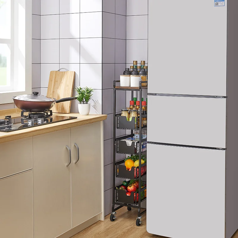 Household Items Kitchen Trolleys Spice Rack Multi-purpose Wheels Accessories Gap Storage Shelves Push Cart Bedroom Bathroom
Household Items Kitchen Trolleys Spice Rack Multi-purpose Wheels Accessories Gap Storage Shelves Push Cart Bedroom Bathroom