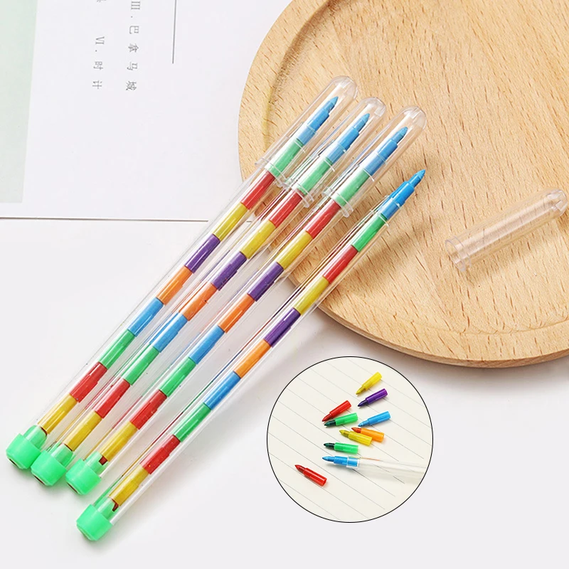 1Pcs Students 10colors Crayons Oil Pastel Creative DIY Replaceable Colored Pencil Graffiti Pen For Kids Painting Drawing
1Pcs Students 10colors Crayons Oil Pastel Creative DIY Replaceable Colored Pencil Graffiti Pen For Kids Painting Drawing