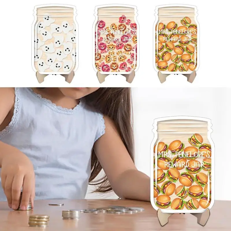 Wooden Reward Jar Durable Training Kids Reward Jar With Cute Pattern Fill The Jar System Gifts For Boys Girls Toddler Students
Wooden Reward Jar Durable Training Kids Reward Jar With Cute Pattern Fill The Jar System Gifts For Boys Girls Toddler Students