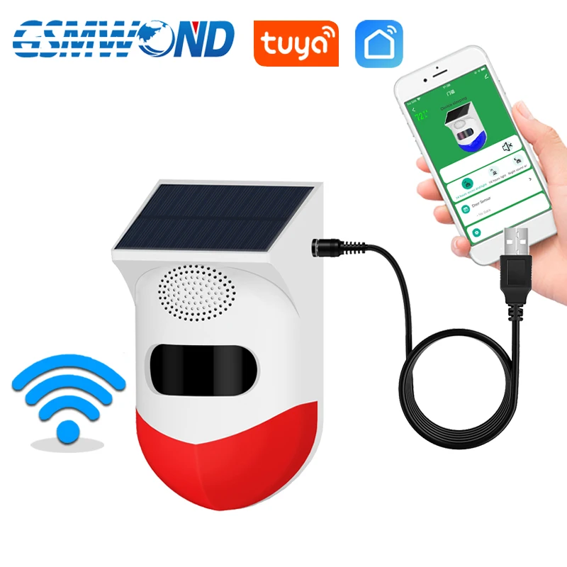 Tuya WiFi Солнечная Стробоскопическая сирена PIR датчик движения человека наружная Водонепроницаемая сигнализация для умного дома охранная система противоугонной системы
Tuya WiFi Солнечная Стробоскопическая сирена PIR датчик движения человека наружная Водонепроницаемая сигнализация для умного дома охранная система противоугонной системы