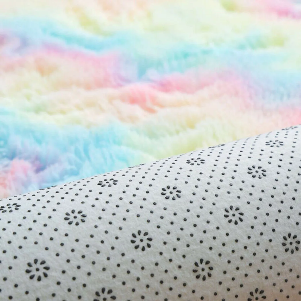 Bathroom Mat Bath Mat 60CM Rainbow Round Fluffy Rugs Anti-Skid Shaggy Room Carpet Floor Mat Bedroom Tapis Salle De Bain Bathroom
Bathroom Mat Bath Mat 60CM Rainbow Round Fluffy Rugs Anti-Skid Shaggy Room Carpet Floor Mat Bedroom Tapis Salle De Bain Bathroom
