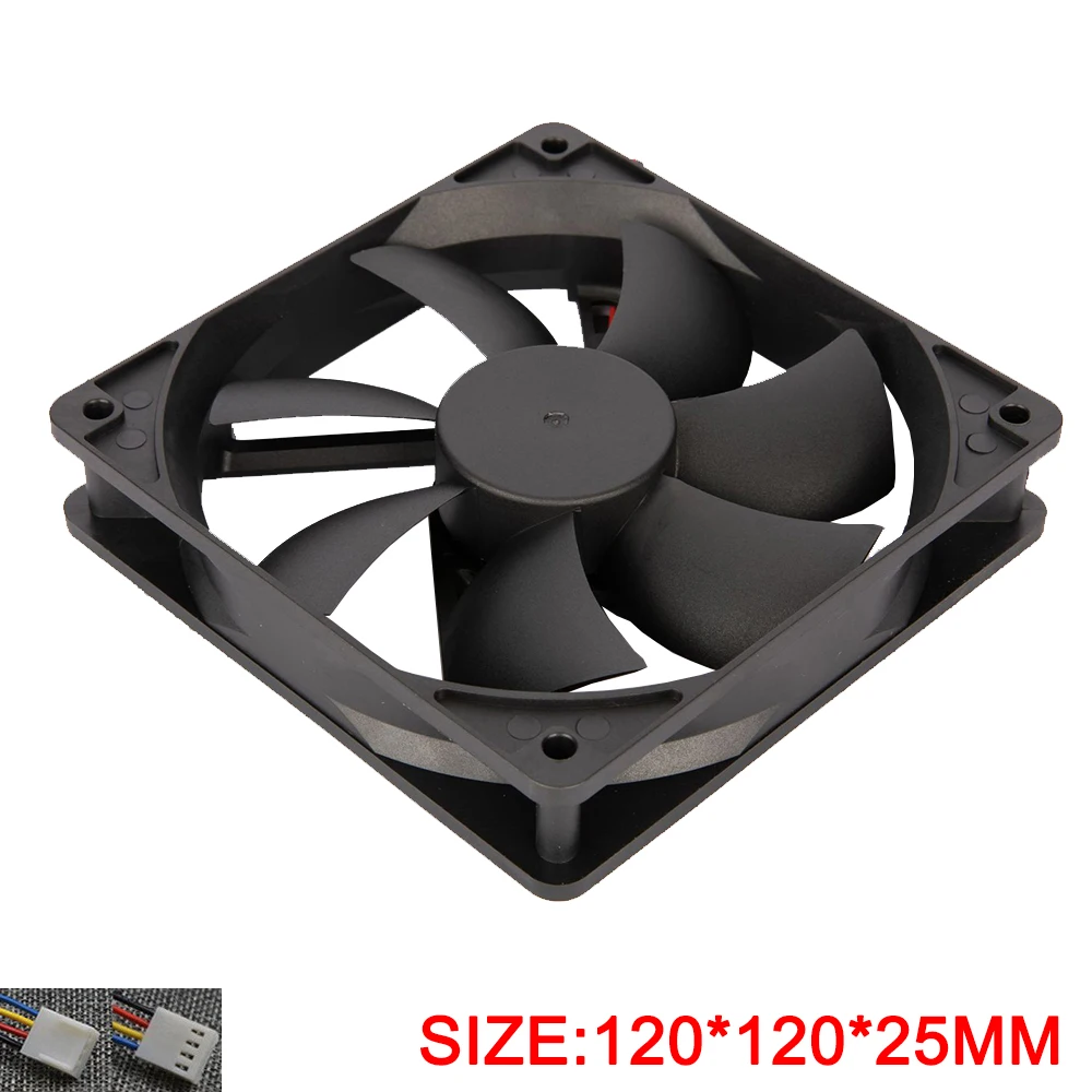 12025 120 мм настольный вентилятор охлаждения с гидравлическим подшипником кулер компьютера 12 В постоянного тока 4-контактный вентилятор для П...
12025 120 мм настольный вентилятор охлаждения с гидравлическим подшипником кулер компьютера 12 В постоянного тока 4-контактный вентилятор для П...