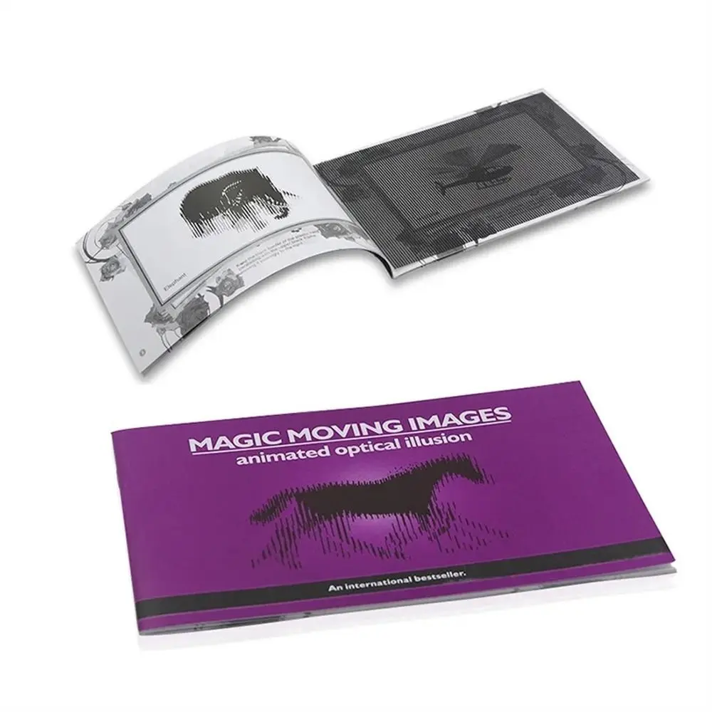 Animated Optical Illusion Magic Moving Images Gimmick Props Magic Props Moving Images Book Cartoon Book Mentalism
Animated Optical Illusion Magic Moving Images Gimmick Props Magic Props Moving Images Book Cartoon Book Mentalism