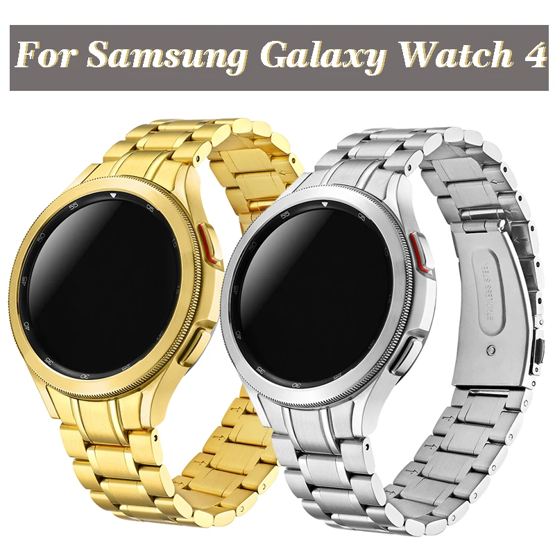 20mm Stainless Steel Strap For Samsung Galaxy Watch 4 44mm 40mm Metal Watch Band for Galaxy watch 4 Classic 46mm 42mm
20mm Stainless Steel Strap For Samsung Galaxy Watch 4 44mm 40mm Metal Watch Band for Galaxy watch 4 Classic 46mm 42mm