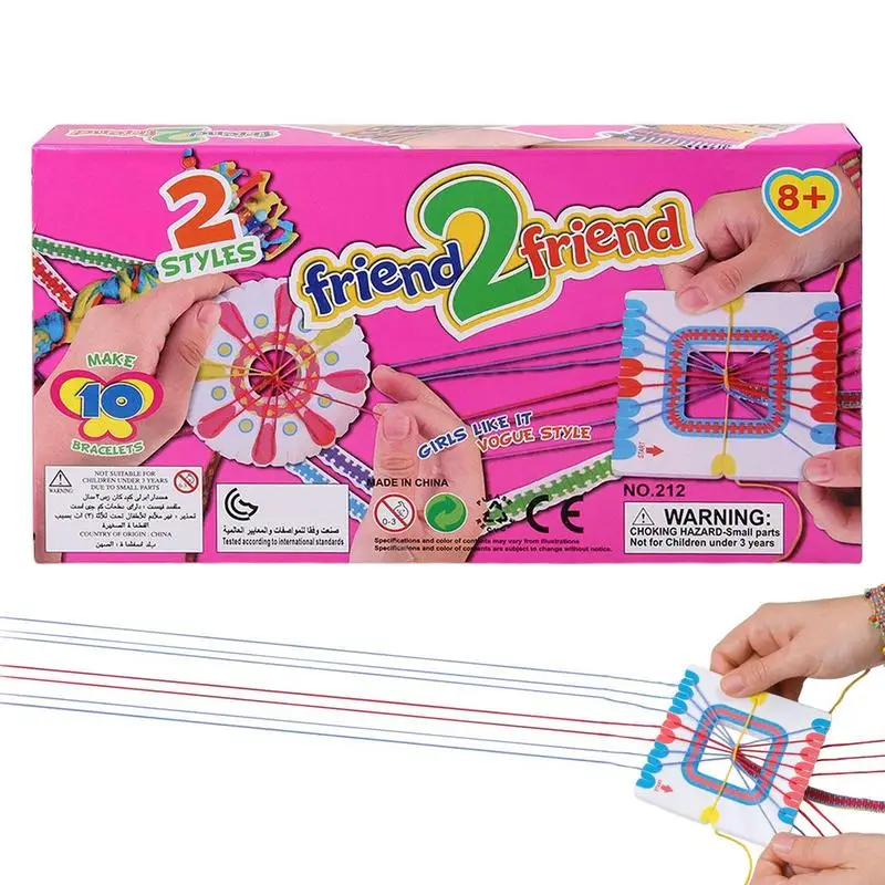 Bead Bracelet Making Kit DIY Arts And Crafts Jewelry Making Toys Making Bracelet Strings Tools Kit With Colorful Thread And
Bead Bracelet Making Kit DIY Arts And Crafts Jewelry Making Toys Making Bracelet Strings Tools Kit With Colorful Thread And