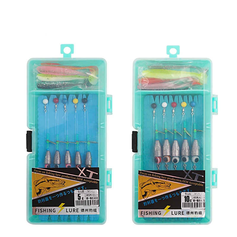 Приманка Luya Texas Fishing Group, рулонный хвост, пулевой свинцовый блок, бусина, кренк, крючок, портативная группа привязанных лески, уличные рыболов...
Приманка Luya Texas Fishing Group, рулонный хвост, пулевой свинцовый блок, бусина, кренк, крючок, портативная группа привязанных лески, уличные рыболов...