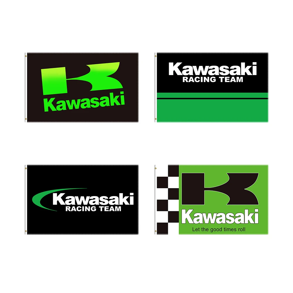 3x5 Ft Kawasaki Motorcycle Racing Flag for Decoration
3x5 Ft Kawasaki Motorcycle Racing Flag for Decoration
