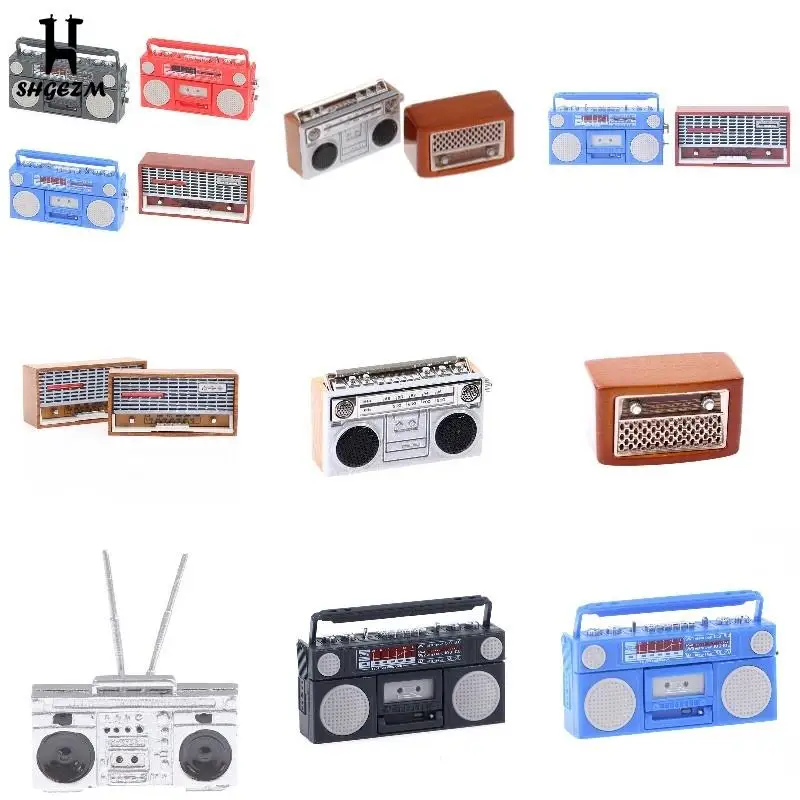 1: 12 Dollhouse Mini Retro Radio Dollhouse Miniature Metal Retro Radio Model Furniture Accessories Pocket Simulation Mini Radio
1: 12 Dollhouse Mini Retro Radio Dollhouse Miniature Metal Retro Radio Model Furniture Accessories Pocket Simulation Mini Radio