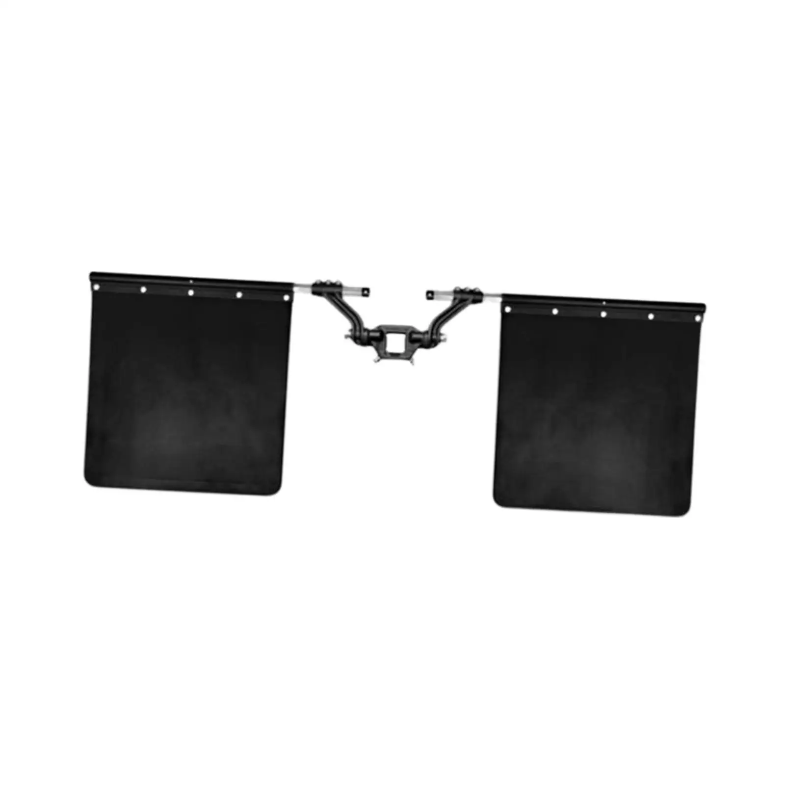 AP02 Mudflap System 00108 2" Hub with Matte Black Stainless Steel Trim Plates
AP02 Mudflap System 00108 2" Hub with Matte Black Stainless Steel Trim Plates