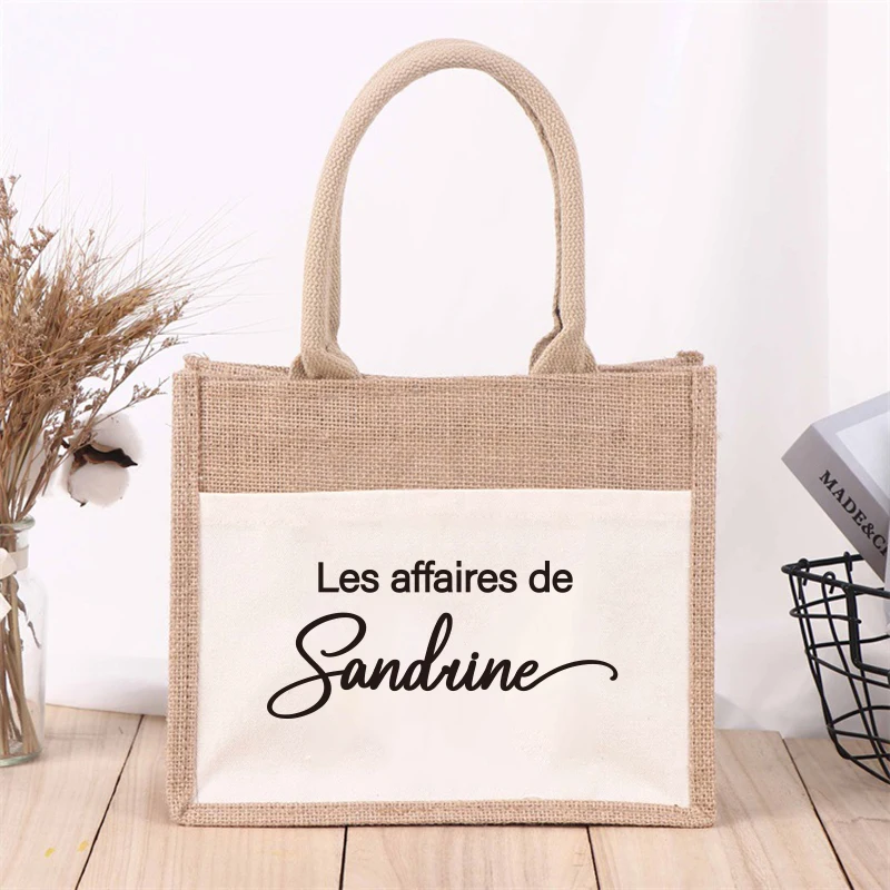 Bridesmaid Tote Bag Gift Bag For Bridesmaid Tote Personalized Tote Bag Personalised Name Reusable Shopping Storage Decoration 
Bridesmaid Tote Bag Gift Bag For Bridesmaid Tote Personalized Tote Bag Personalised Name Reusable Shopping Storage Decoration