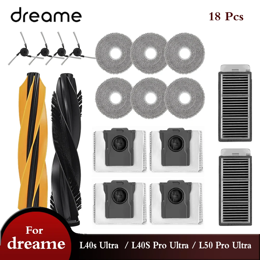 Аксессуары для пылесоса Dreame L40s Ultra / L40s Pro Ultra
Аксессуары для пылесоса Dreame L40s Ultra / L40s Pro Ultra